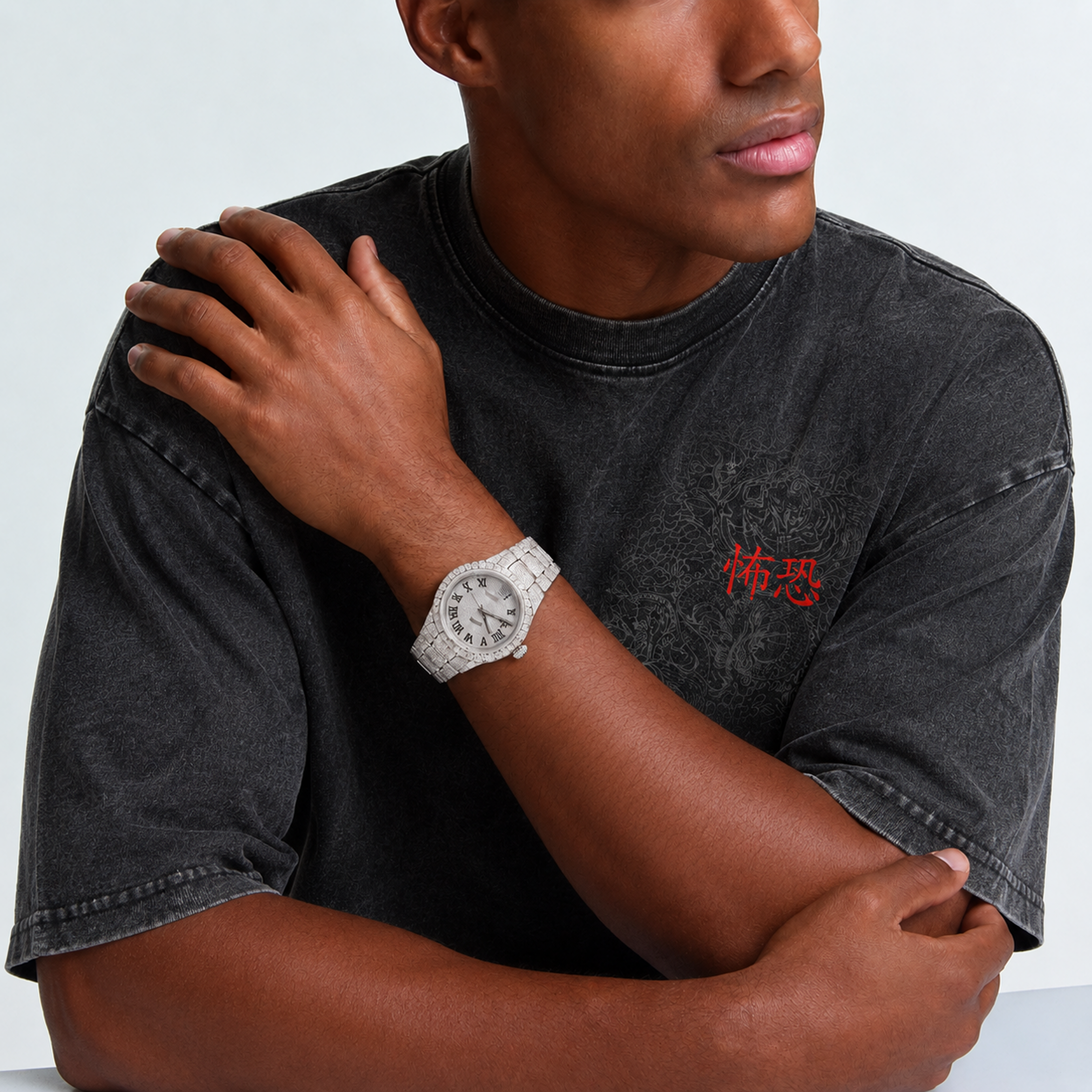 Moissanite watch