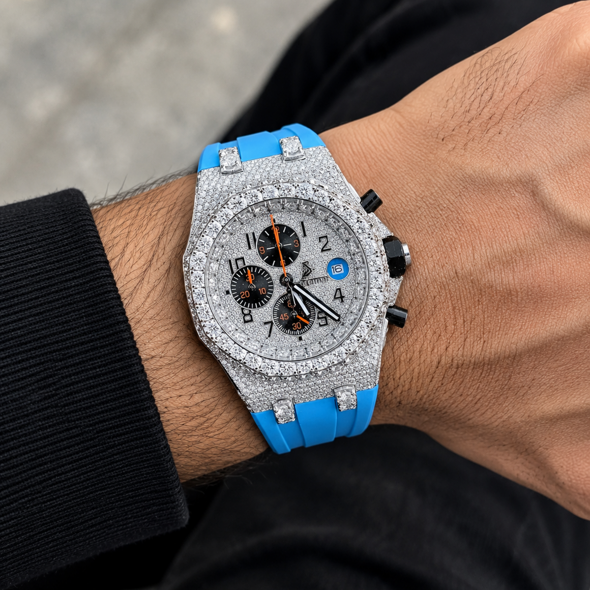 Ap Moissanite Watch