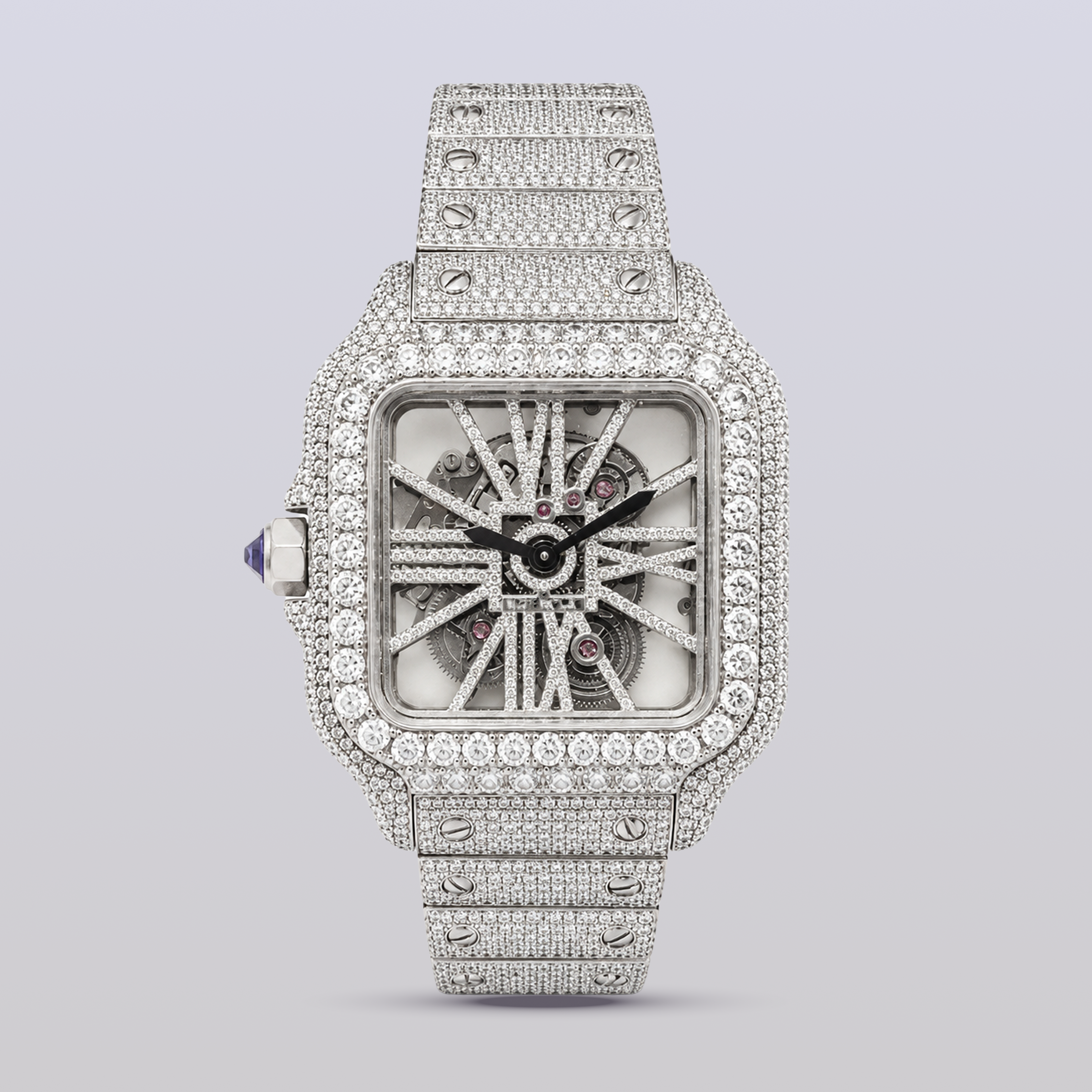 Skeleton Diamond Watch
