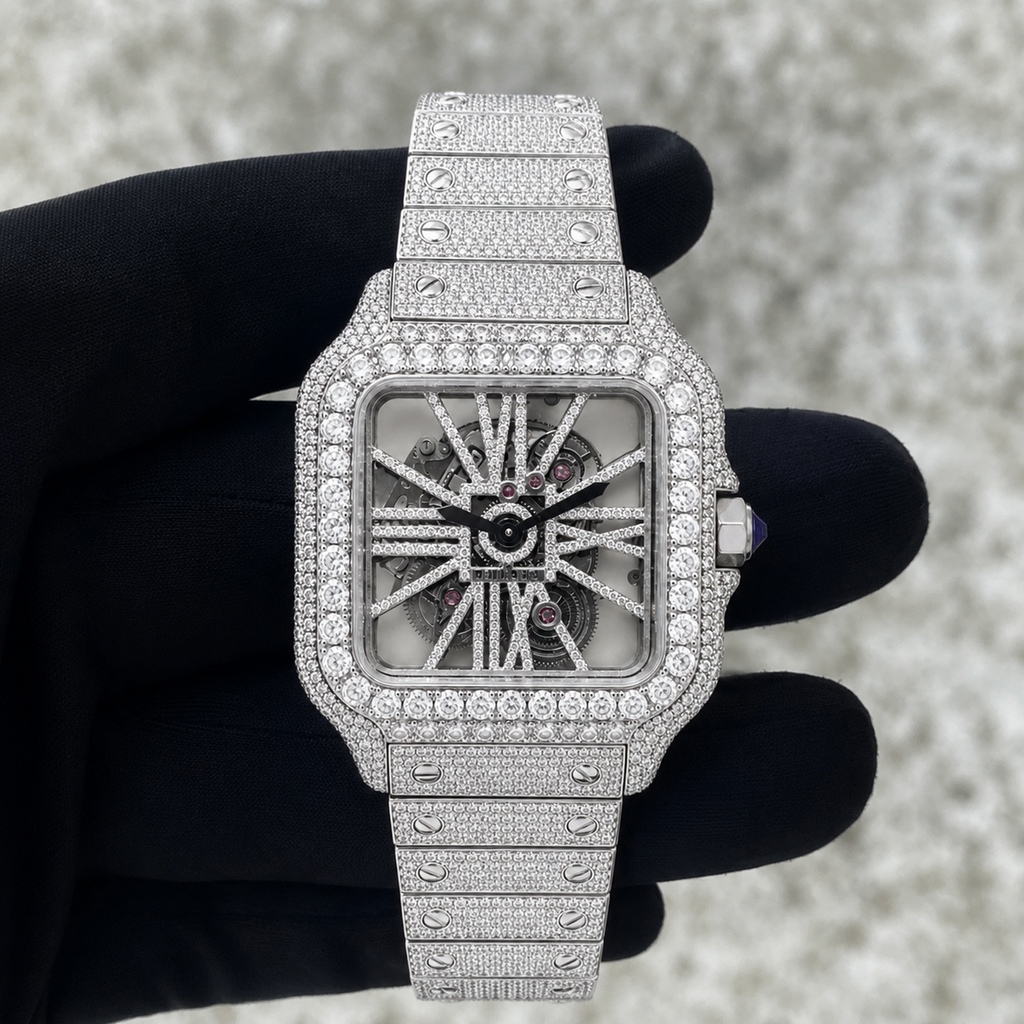 Skeleton Diamond Watch