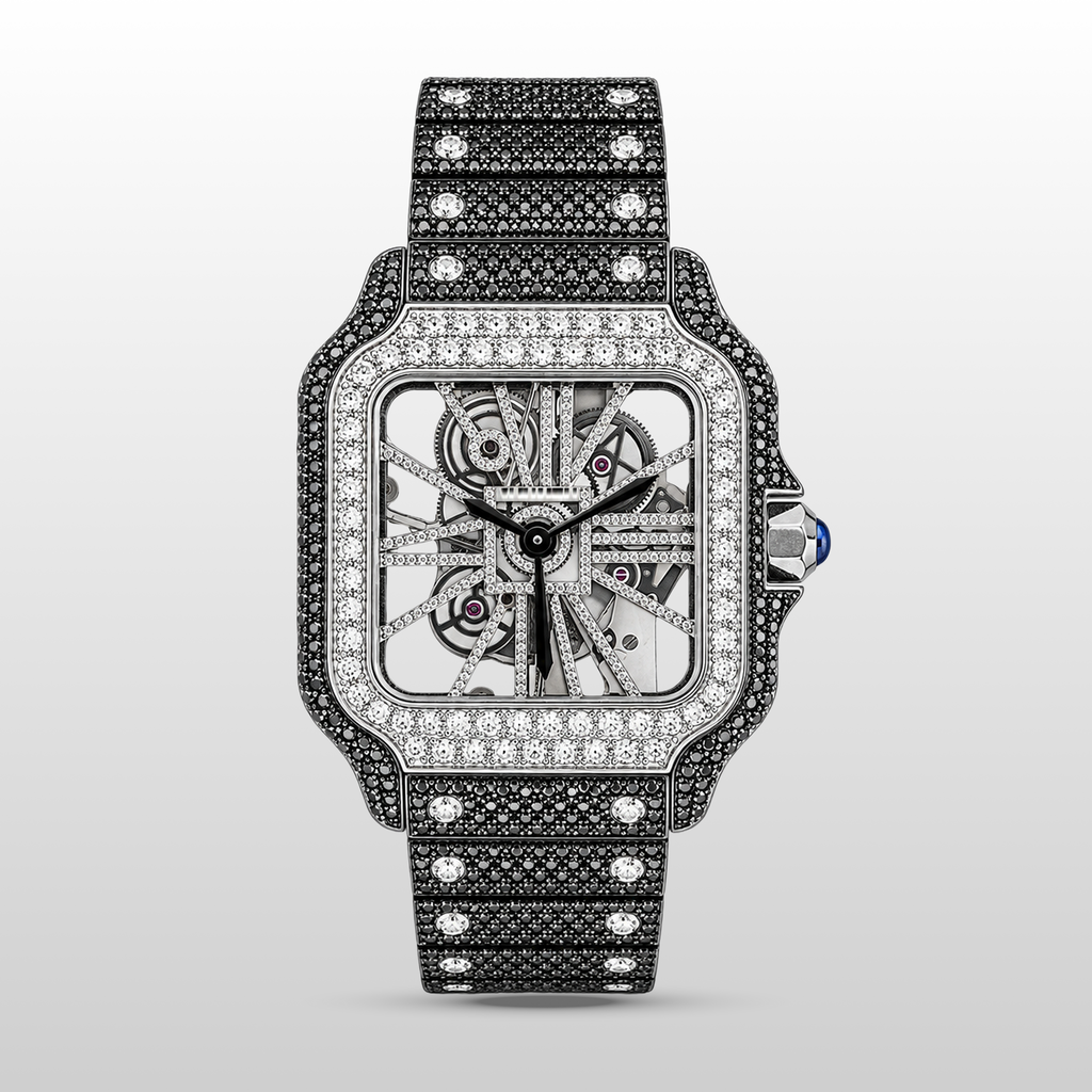 Diamond Watch Skeleton