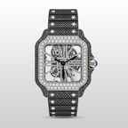 Diamond Watch Skeleton