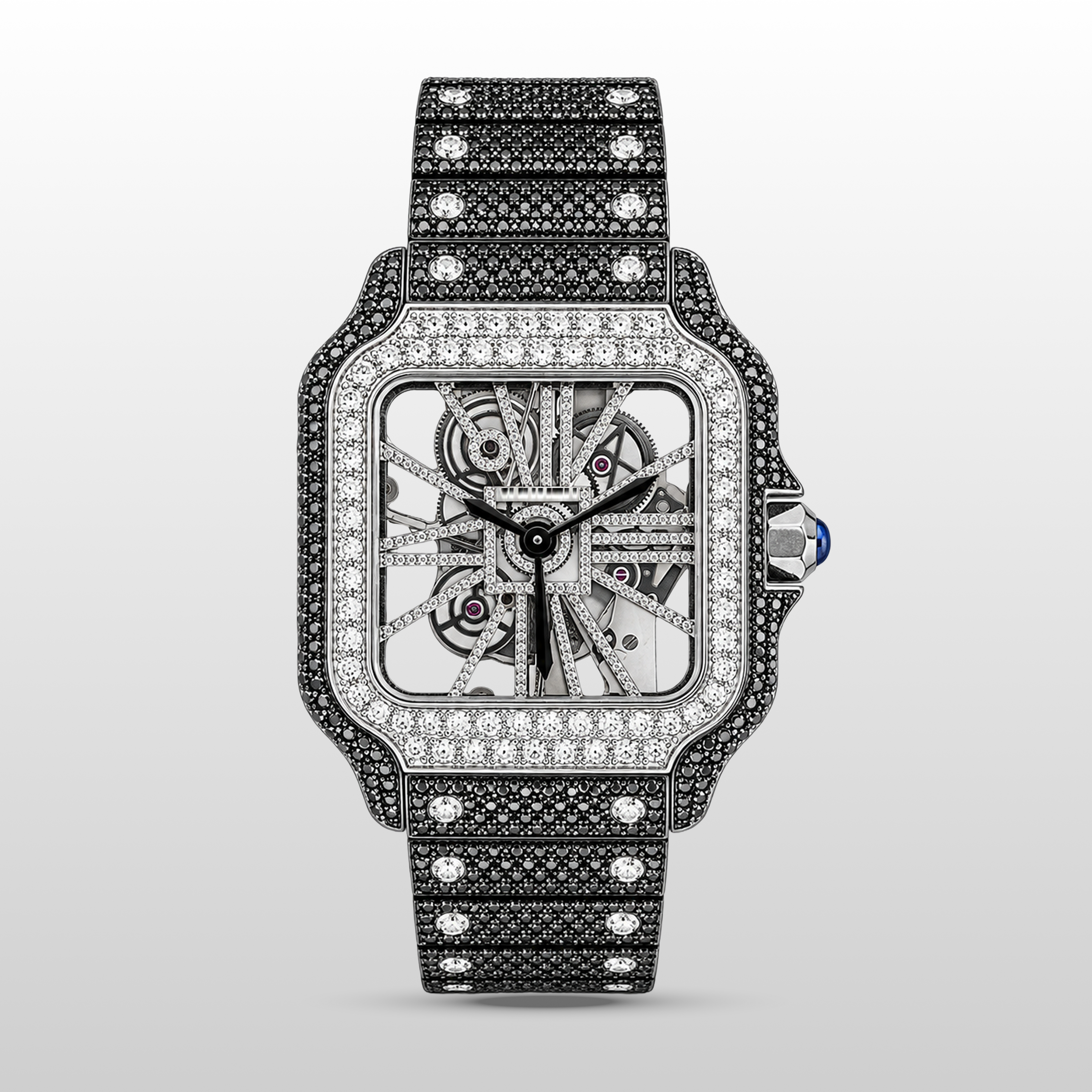 Diamond Watch Skeleton