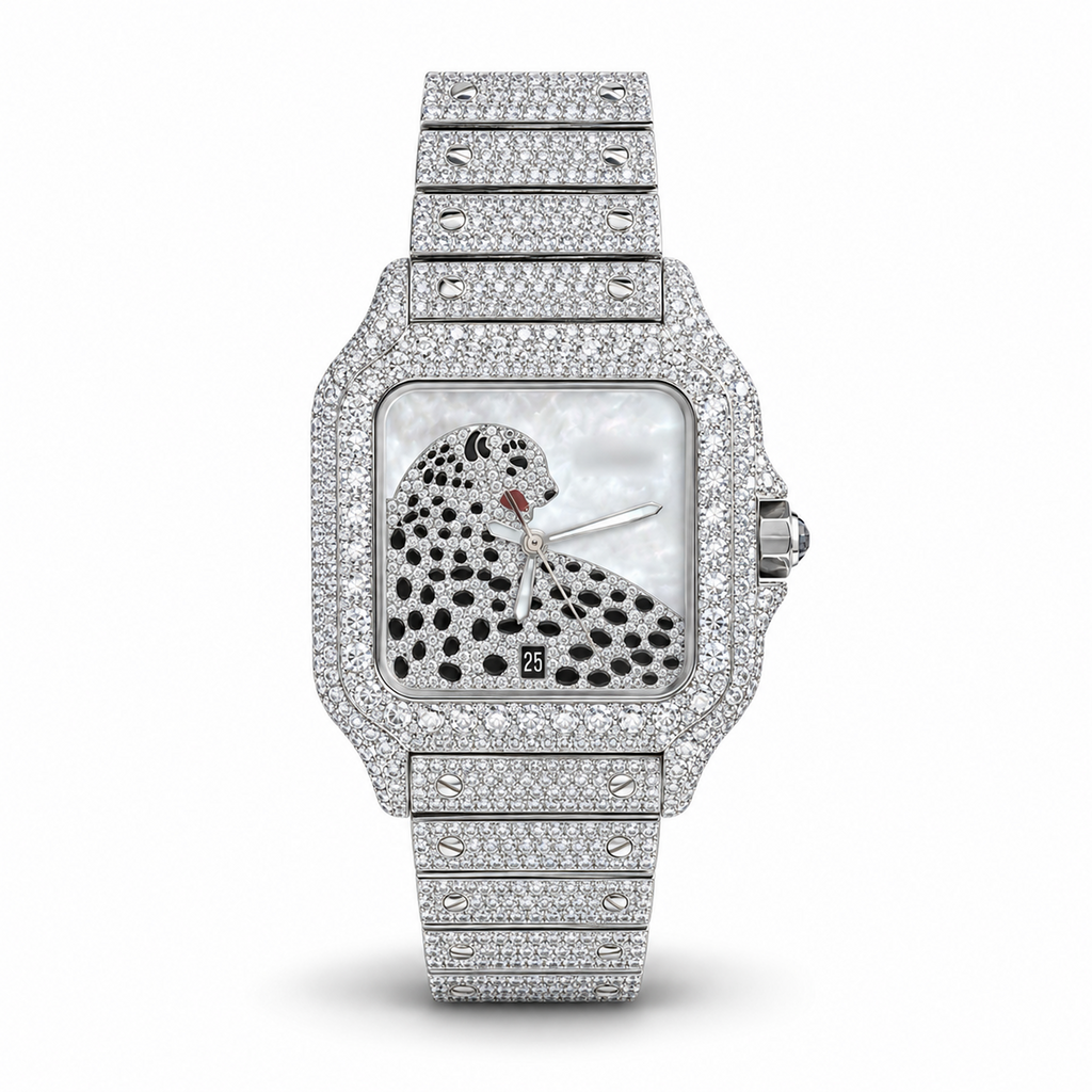Leopard Moissanite Watch