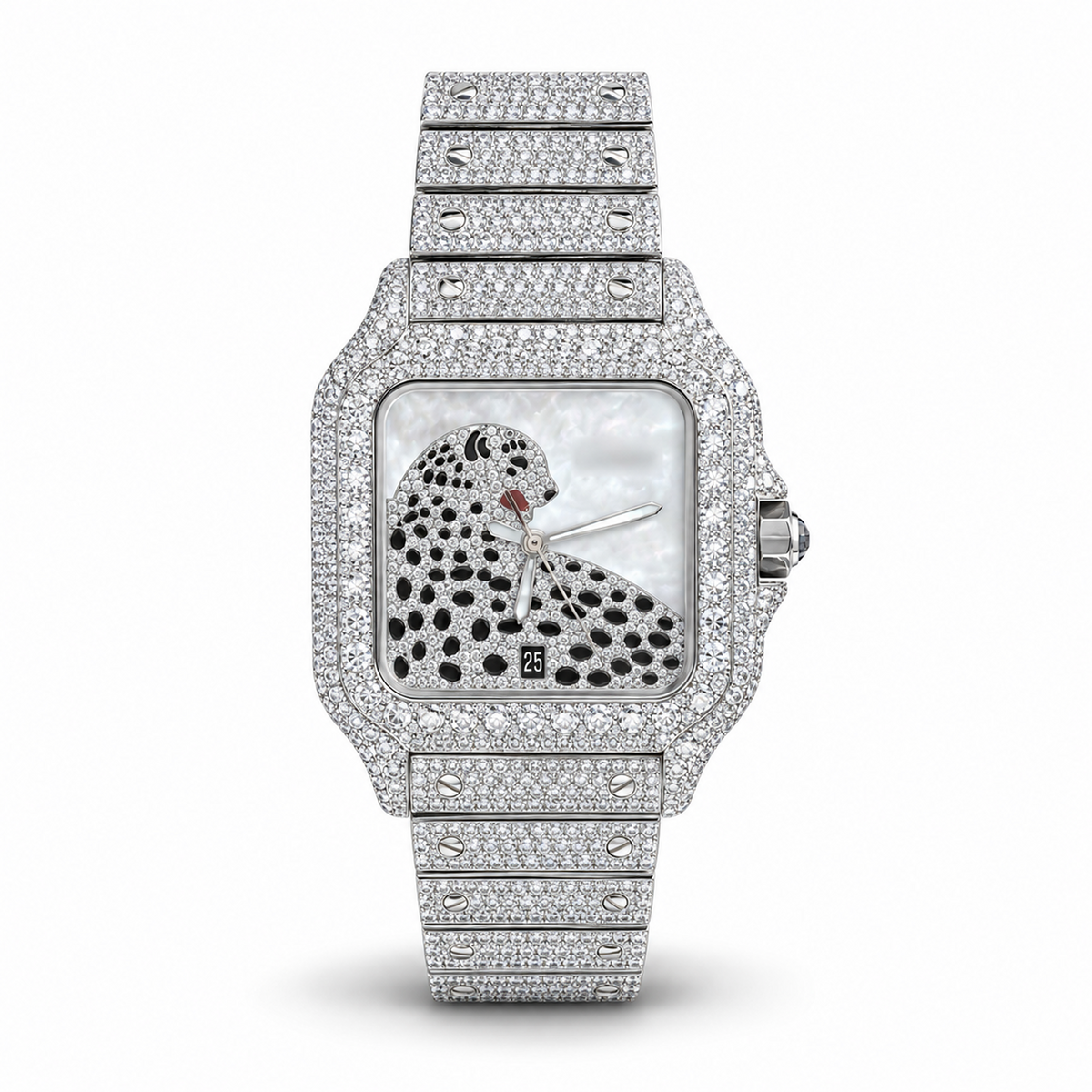 Leopard Moissanite Watch