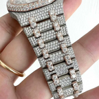 Skeleton Moissanite Watch